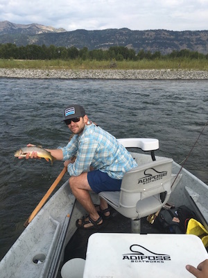 joe with a Snake river cutt