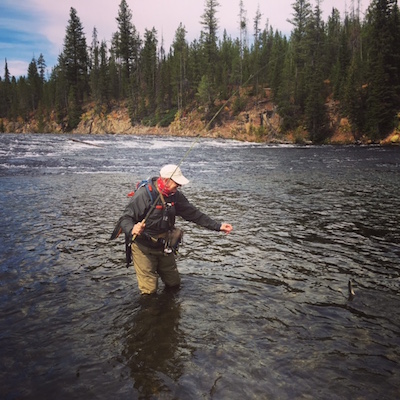 Craig in Yellowstone