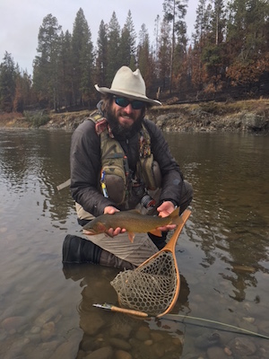 Nate Bennett with Yellowstone Cutt