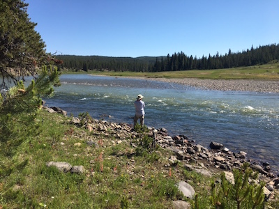 fly fishing the upper Snake