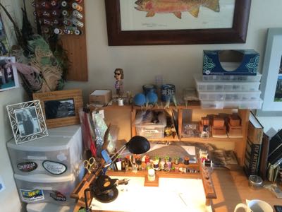 Teton Fly Fishing Tying bench