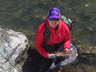 April  
dry fly fishing on the Snake