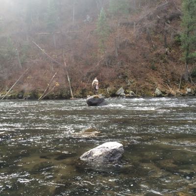 shadow casting on the Henry's Fork