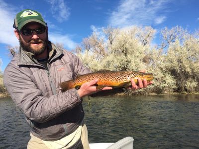 Nick  
with a nice November brown trout