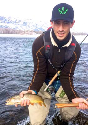 Winter fly fishing on the Snake river