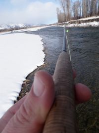 Winter fly fishing on the Snake