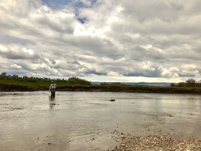 on the water in Wyoming