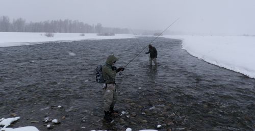 Reel Deal Anglers Winter Fly Fishing Trips in Jackson Hole Wyoming