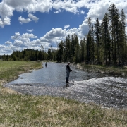Fly Fisherman on Nez Perce