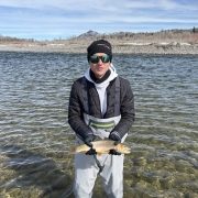Adam’s cutthroat trout Fly fishing the Snake River in early March